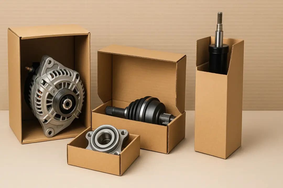 Automobile Box Packaging Solutions – Sturdy Custom Automotive Boxes