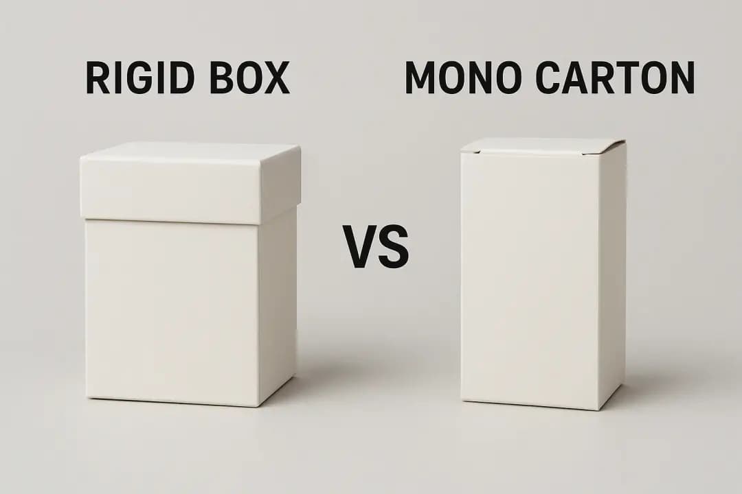 Rigid Box vs Monocarton Packaging – Side‑by‑Side Comparison