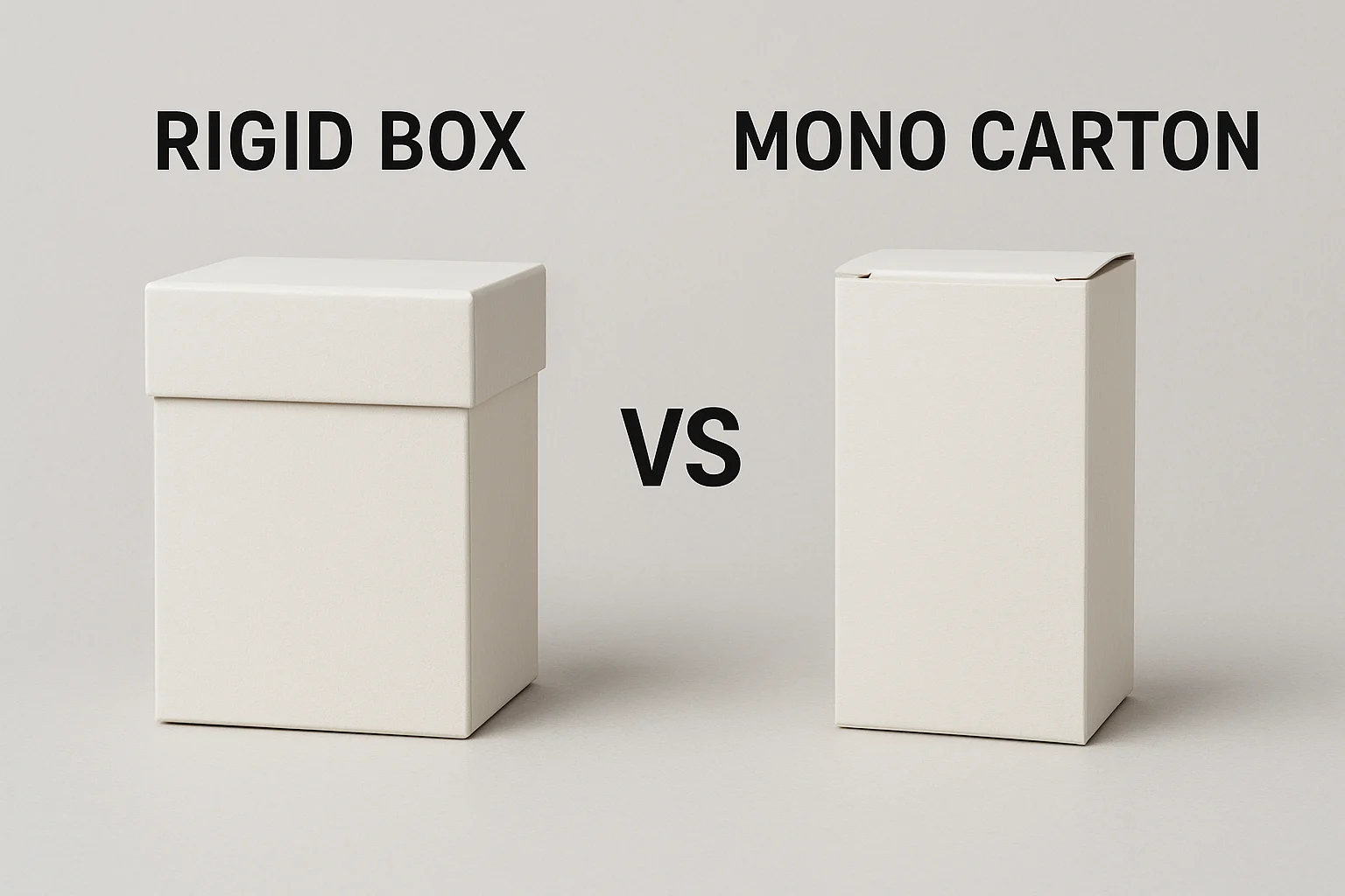 Rigid Box vs Monocarton: What is the Real Difference?