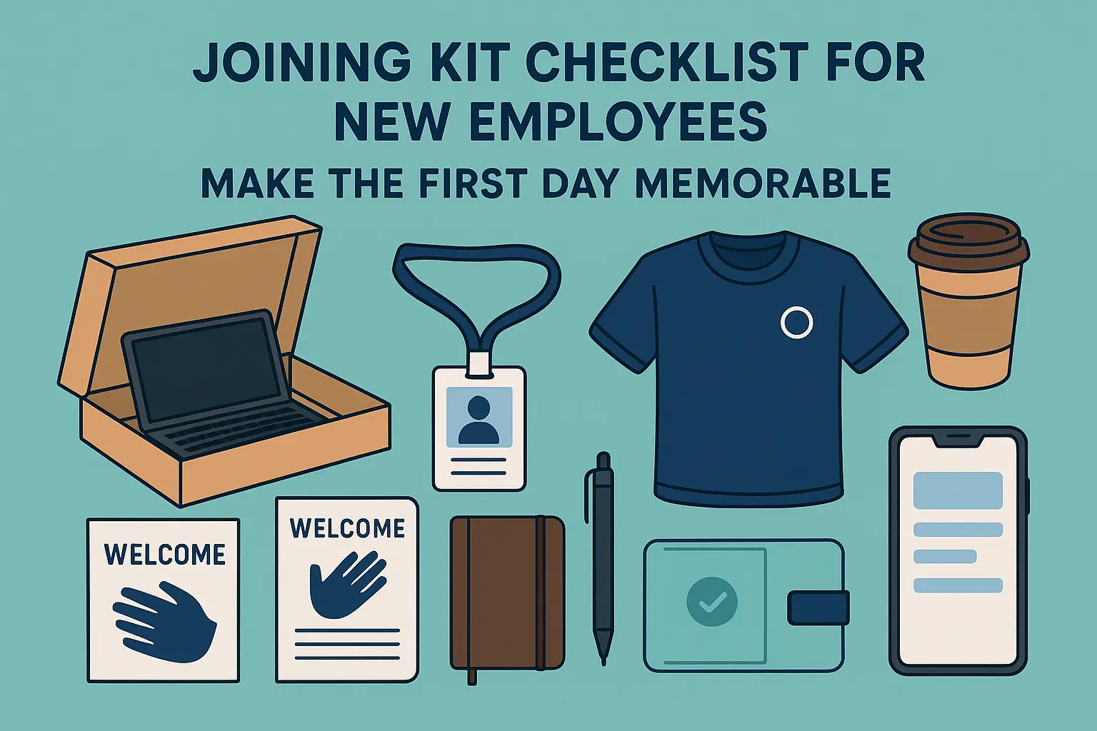 Joining Kit Checklist for New Employees: Make the First Day Memorable